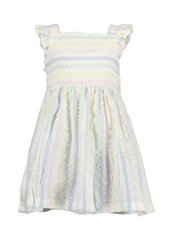 Blue Seven Sukienka w kolorze białym ze wzorem ze sklepu Limango Polska w kategorii Sukienki dziewczęce - zdjęcie 188736669