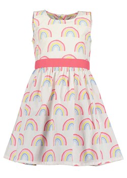 Blue Seven Sukienka w kolorze białym ze wzorem ze sklepu Limango Polska w kategorii Sukienki dziewczęce - zdjęcie 188736675