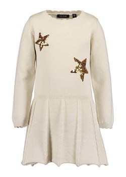 Blue Seven Sukienka dzianinowa w kolorze beżowym ze sklepu Limango Polska w kategorii Sukienki dziewczęce - zdjęcie 188737035