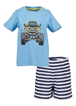 Blue Seven Piżama w kolorze błękitno-biało-granatowym ze sklepu Limango Polska w kategorii Piżamy dziecięce - zdjęcie 188737398