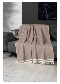 Mijolnir Pled "Alinda" w kolorze brązowo-kremowym ze sklepu Limango Polska w kategorii Tekstylia - zdjęcie 188737929