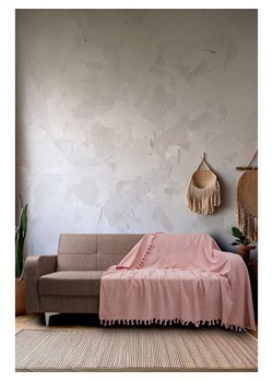 Mijolnir Pled w kolorze jasnoróżowym ze sklepu Limango Polska w kategorii Tekstylia - zdjęcie 188738026