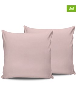 Elizabed Poszewki renforcè (2 szt.) w kolorze jasnoróżowym na poduszkę ze sklepu Limango Polska w kategorii Poduszki dekoracyjne - zdjęcie 188738105