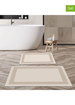 Mijolnir Dywaniki łazienkowe (2 szt.) w kolorze beżowym ze sklepu Limango Polska w kategorii Akcesoria łazienkowe - zdjęcie 188738178