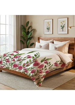 Mijolnir Komplet pościeli w kolorze biało-zielono-różowym ze sklepu Limango Polska w kategorii Pościele - zdjęcie 188738378