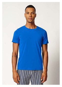 Skiny Koszulka piżamowa w kolorze niebieskim ze sklepu Limango Polska w kategorii Piżamy męskie - zdjęcie 188739875