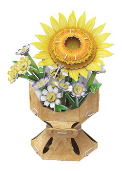 MGM 102-częściowe puzzle 3D "Flower bouquet - Sunflowers" - 8+ ze sklepu Limango Polska w kategorii Puzzle - zdjęcie 188741985