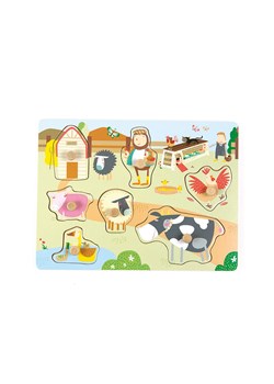Andreu Toys Układanka "Farm" - 18 m+ ze sklepu Limango Polska w kategorii Puzzle - zdjęcie 188742196