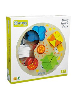 Andreu Toys 21-częściowa układanka "Chunky Numeric" - 2+ ze sklepu Limango Polska w kategorii Puzzle - zdjęcie 188742289