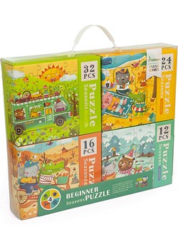 Edukalu Zestaw puzzli - 3+ ze sklepu Limango Polska w kategorii Puzzle - zdjęcie 188742848