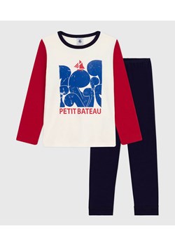 PETIT BATEAU Piżama w kolorze biało-czerwono-granatowym ze sklepu Limango Polska w kategorii Piżamy dziecięce - zdjęcie 188743357