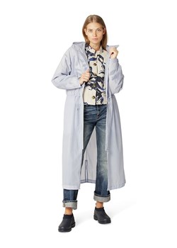 Ilse Jacobsen Płaszcz przeciwdeszczowy w kolorze błękitnym ze sklepu Limango Polska w kategorii Kurtki damskie - zdjęcie 188743509