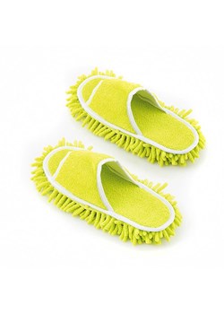 InnovaGoods Kapcie mopujące w kolorze limonkowym - 27 x 4 x 11 cm ze sklepu Limango Polska w kategorii Akcesoria kuchenne - zdjęcie 188743975