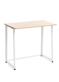 InnovaGoods Składane biurko w kolorze jasnobrązowym - 80 x 75 x 45 cm ze sklepu Limango Polska w kategorii Stoliki kawowe - zdjęcie 188744129