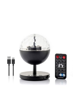 InnovaGoods Projektor LED w kolorze czarnym z głośnikiem ze sklepu Limango Polska w kategorii Oświetlenie - zdjęcie 188744615