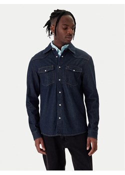 Tommy Jeans Koszula jeansowa Western DM0DM23022 Granatowy Regular Fit ze sklepu MODIVO w kategorii Koszule męskie - zdjęcie 188744819