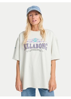 Billabong T-Shirt Wave Out EBJZT00481 Biały Loose Fit ze sklepu MODIVO w kategorii Bluzki damskie - zdjęcie 188744995