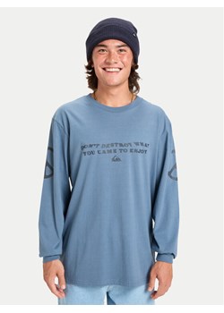 Quiksilver Longsleeve Ev Cold Ways EQYZT08190 Niebieski Regular Fit ze sklepu MODIVO w kategorii T-shirty męskie - zdjęcie 188745015