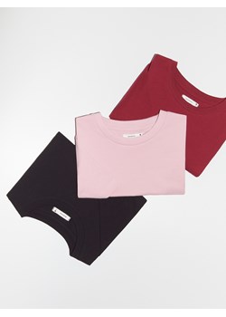 Reserved - T-shirt regular - czarny ze sklepu Reserved w kategorii Bluzki damskie - zdjęcie 188746587