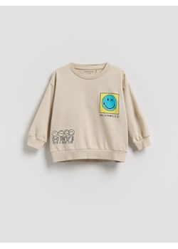 Reserved - Bluza SmileyWorld® - jasnoszary ze sklepu Reserved w kategorii Bluzy chłopięce - zdjęcie 188747125