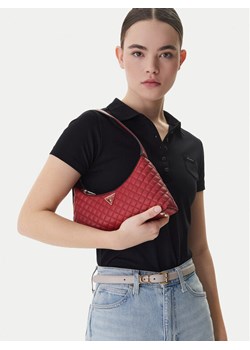 Torebka Guess HWEQG9 54117 Czerwony ze sklepu eobuwie.pl w kategorii Torebki hobo - zdjęcie 188747566