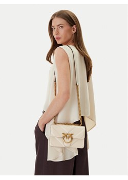Torebka PINKO Love One Mini Light Dc. Al 25-26 PLTT 104550 A2OS Écru ze sklepu eobuwie.pl w kategorii Listonoszki - zdjęcie 188747567