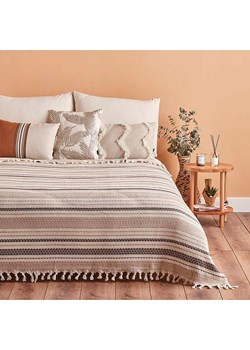 BELLA MAISON Narzuta "Linea" w kolorze beżowo-brązowym ze sklepu Limango Polska w kategorii Tekstylia - zdjęcie 188748088