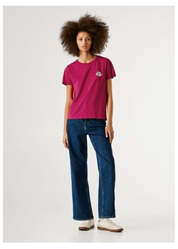 Pepe Jeans Koszulka "Brule" w kolorze czerwonym ze sklepu Limango Polska w kategorii Bluzki damskie - zdjęcie 188748338