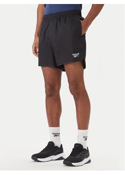 Reebok Szorty sportowe Best RK25557CCM Czarny Regular Fit ze sklepu MODIVO w kategorii Spodenki męskie - zdjęcie 188748507
