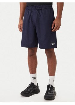 Reebok Szorty sportowe Brennan RK25563CCM Granatowy Regular Fit ze sklepu MODIVO w kategorii Spodenki męskie - zdjęcie 188748556