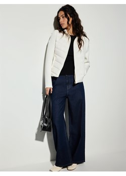 Mohito - Kurtka pikowana - kremowy ze sklepu Mohito w kategorii Kurtki damskie - zdjęcie 188749107