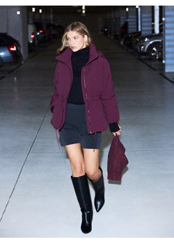 Mohito - Bordowa kurtka puffer - kasztanowy ze sklepu Mohito w kategorii Kurtki damskie - zdjęcie 188749225