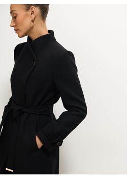 Mohito - Płaszcz z wełną - czarny ze sklepu Mohito w kategorii Płaszcze damskie - zdjęcie 188749249