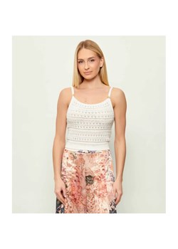 GUESS Top RIVER | Cropped Fit frotté ze sklepu Gomez Fashion Store w kategorii Bluzki damskie - zdjęcie 188750595