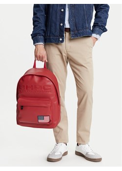 Plecak Beverly Hills Polo Club BHPC-H-001-08 Czerwony ze sklepu eobuwie.pl w kategorii Plecaki - zdjęcie 188750718