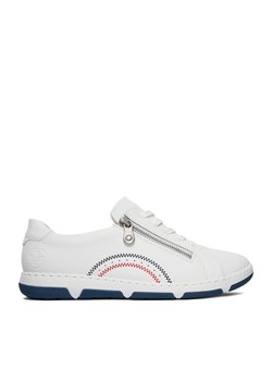 Sneakersy Rieker CEO-42424-80 Biały ze sklepu eobuwie.pl w kategorii Buty sportowe damskie - zdjęcie 188750759