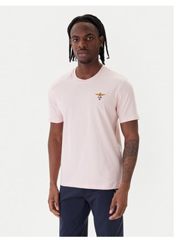 Aeronautica Militare T-Shirt 261TS1580UJ00372 Różowy Regular Fit ze sklepu MODIVO w kategorii T-shirty męskie - zdjęcie 188751077