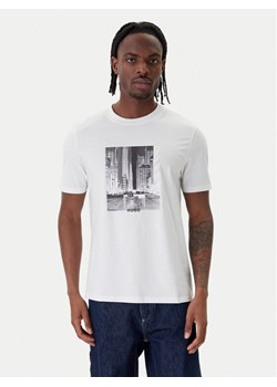 HUGO T-Shirt Deyss 50553755 Biały Regular Fit ze sklepu MODIVO w kategorii T-shirty męskie - zdjęcie 188751118