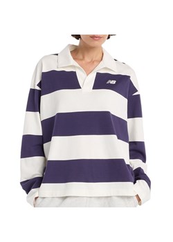 Koszulka damska New Balance WT53522BOY - granatowa ze sklepu streetstyle24.pl w kategorii Bluzki damskie - zdjęcie 188752019