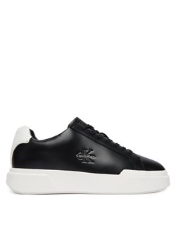 Sneakersy Calvin Klein Chunky Cupsole Laceup Lth YM0YM01344 Czarny ze sklepu eobuwie.pl w kategorii Buty sportowe męskie - zdjęcie 188752026