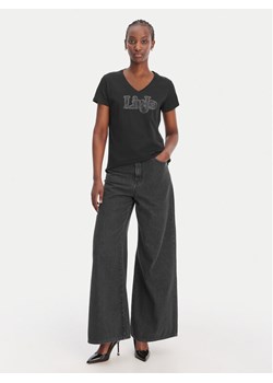 Liu Jo Sport T-Shirt TA6057 JS923 Czarny Regular Fit ze sklepu MODIVO w kategorii Bluzki damskie - zdjęcie 188752405