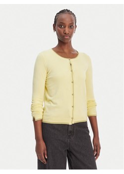 Liu Jo Kardigan WA6280 MS49I Żółty Regular Fit ze sklepu MODIVO w kategorii Swetry damskie - zdjęcie 188752439