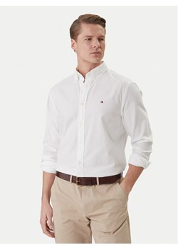 Tommy Hilfiger Koszula MW0MW42442 Biały Slim Fit ze sklepu MODIVO w kategorii Koszule męskie - zdjęcie 188752465
