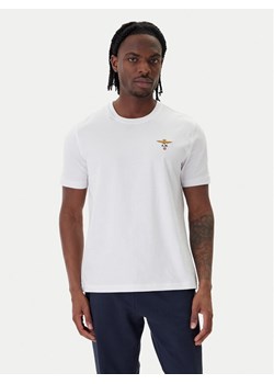 Aeronautica Militare T-Shirt 261TS1580UJ00372 Biały Regular Fit ze sklepu MODIVO w kategorii T-shirty męskie - zdjęcie 188752489