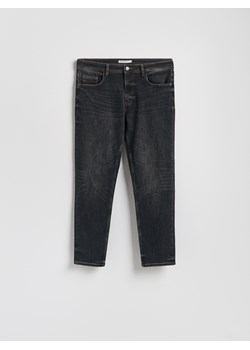 Reserved - Jeansy slim z efektem sprania - czarny ze sklepu Reserved w kategorii Jeansy męskie - zdjęcie 188753358