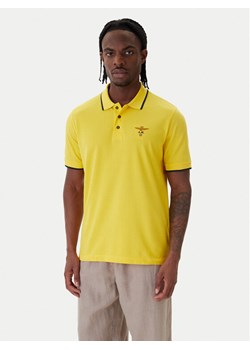 Aeronautica Militare Polo 261PO1308UP00082 Żółty Regular Fit ze sklepu MODIVO w kategorii T-shirty męskie - zdjęcie 188753725