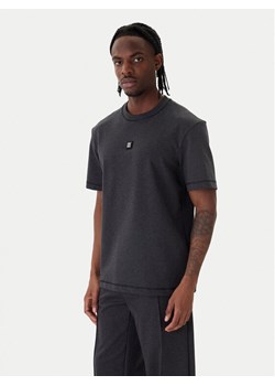 HUGO T-Shirt Dilanso 50553173 Szary Relaxed Fit ze sklepu MODIVO w kategorii T-shirty męskie - zdjęcie 188753748