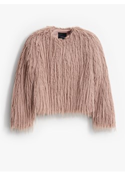 Mohito - Sztuczne futerko - beżowy ze sklepu Mohito w kategorii Futra damskie - zdjęcie 188754129