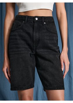 Sinsay - Szorty jeansowe - czarny ze sklepu Sinsay w kategorii Szorty - zdjęcie 188754648