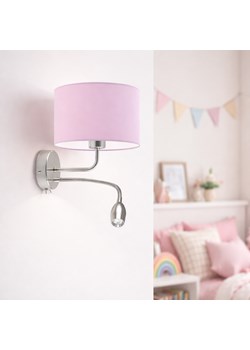 2-punktowy designerski kinkiet dla dzieci CAPRI z regulowanym ramieniem LED ze sklepu Lysne w kategorii Lampy dziecięce - zdjęcie 188754766